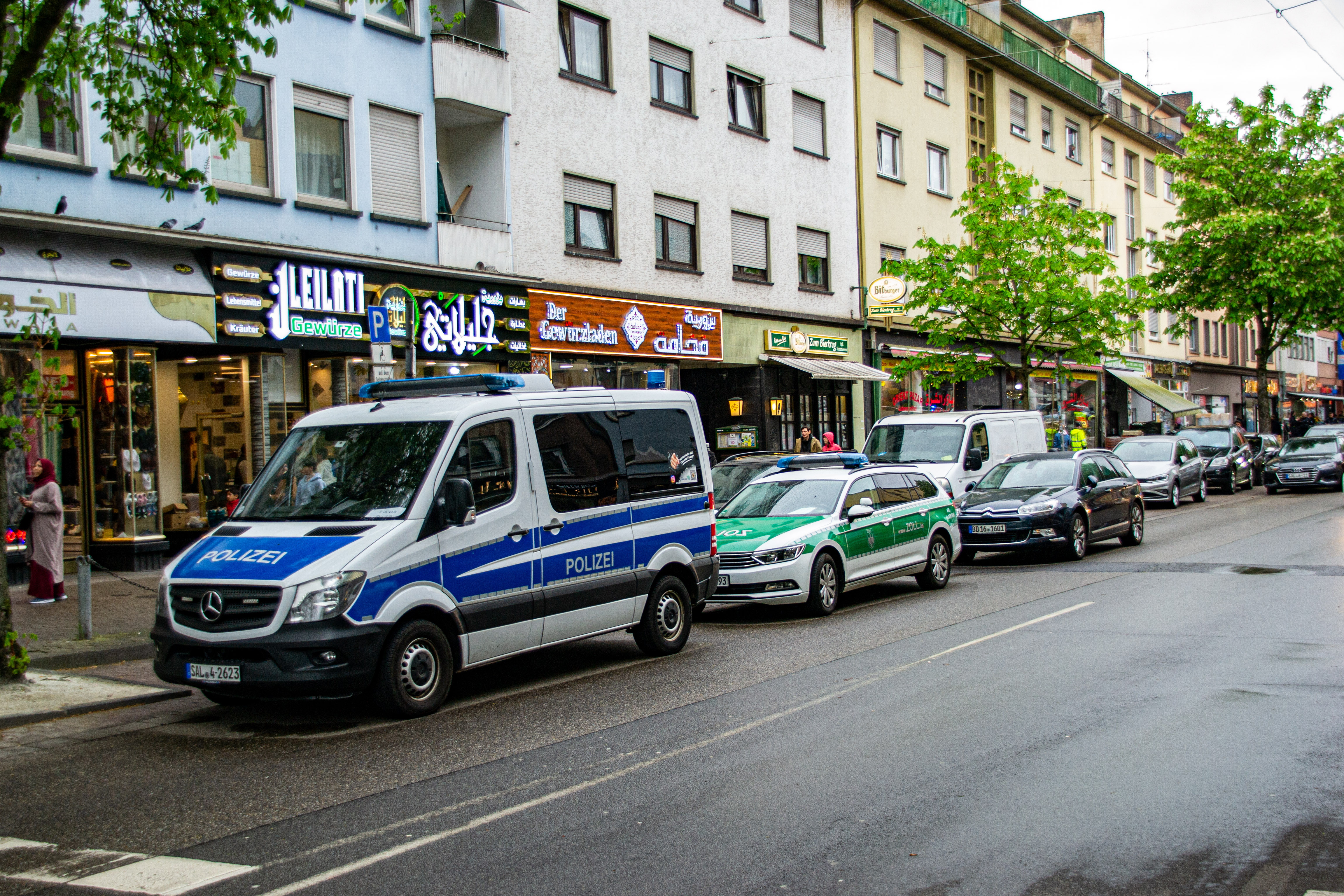 Zollkontrolle Breite Straße
